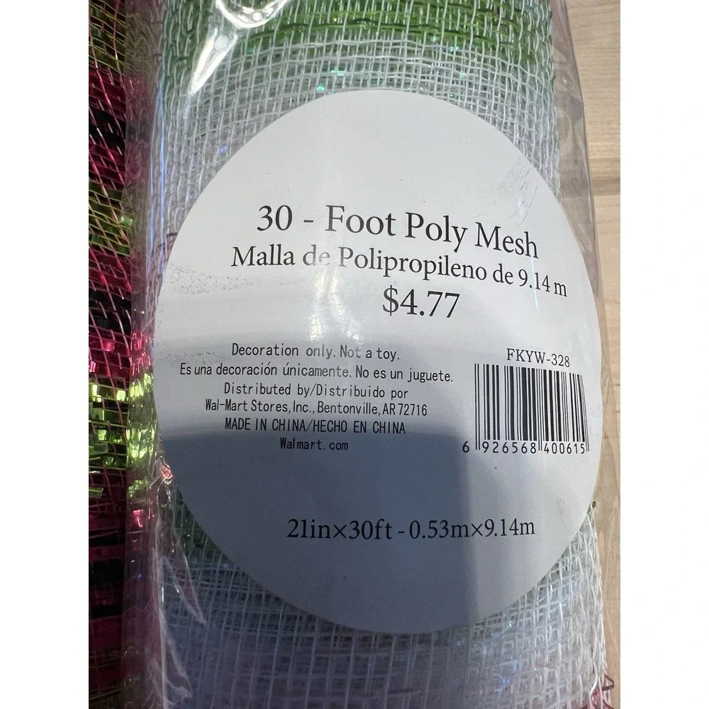 Deco Mesh‎ Wreath Materials Bulk